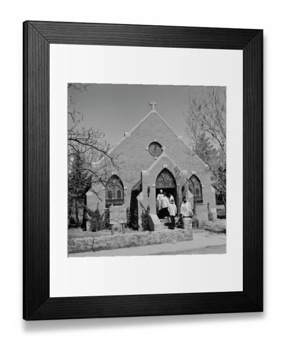 Framed Print : Las Cruces Church Framed Print : Las Cruces Church