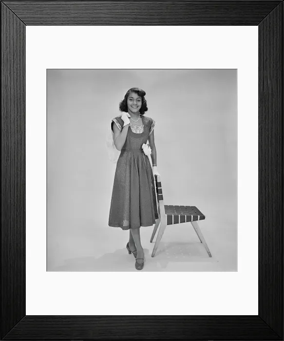 Framed Print : Ebony Magazine Fashion Shoot, 1951 Framed Print : Ebony Magazine Fashion Shoot, 1951