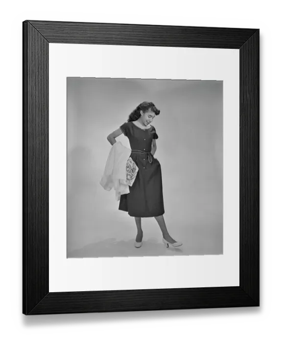 Framed Print : Ebony Magazine Fashion Shoot, 1951 Framed Print : Ebony Magazine Fashion Shoot, 1951