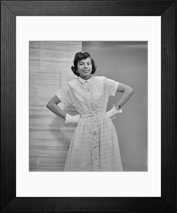 Framed Print : Ebony Magazine Fashion Shoot, 1951 Framed Print : Ebony Magazine Fashion Shoot, 1951