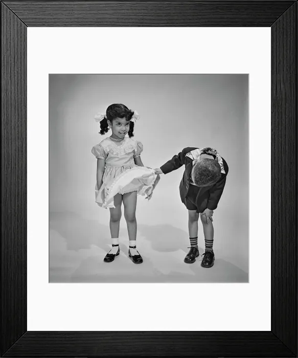 Framed Print : Ebony Magazine Fashion Shoot, 1951 Framed Print : Ebony Magazine Fashion Shoot, 1951