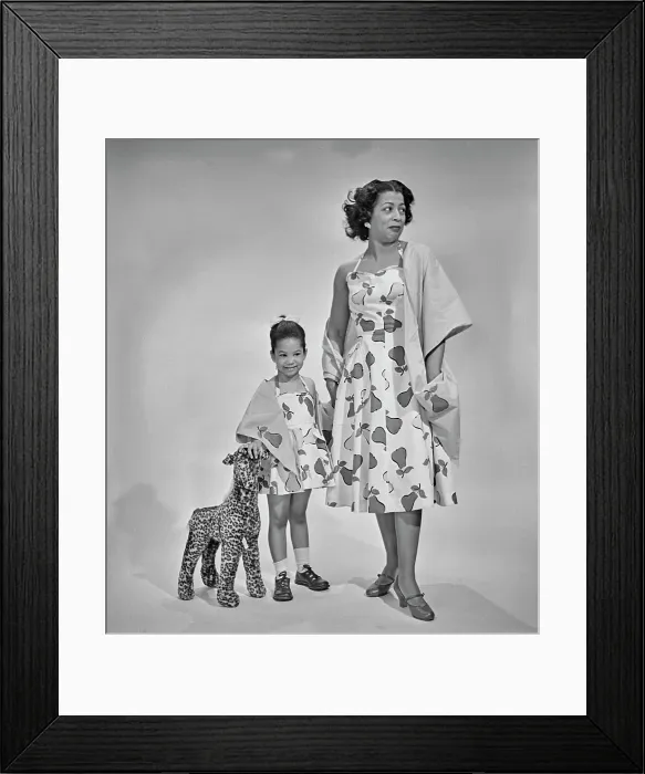 Framed Print : Ebony Magazine Fashion Shoot, 1951 Framed Print : Ebony Magazine Fashion Shoot, 1951