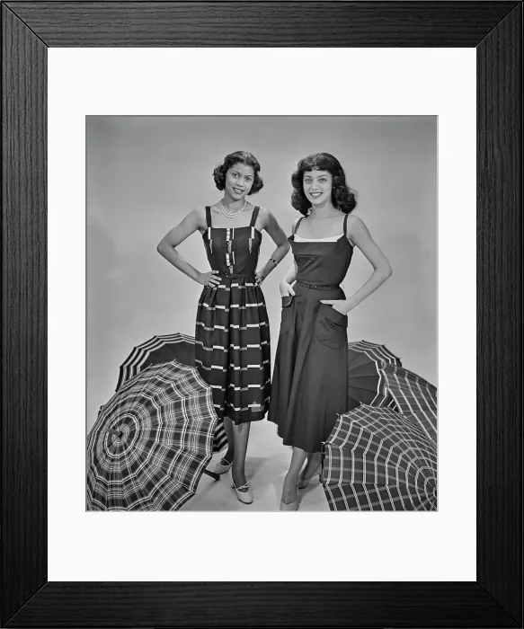 Framed Print : Ebony Magazine Fashion Shoot, 1951 Framed Print : Ebony Magazine Fashion Shoot, 1951