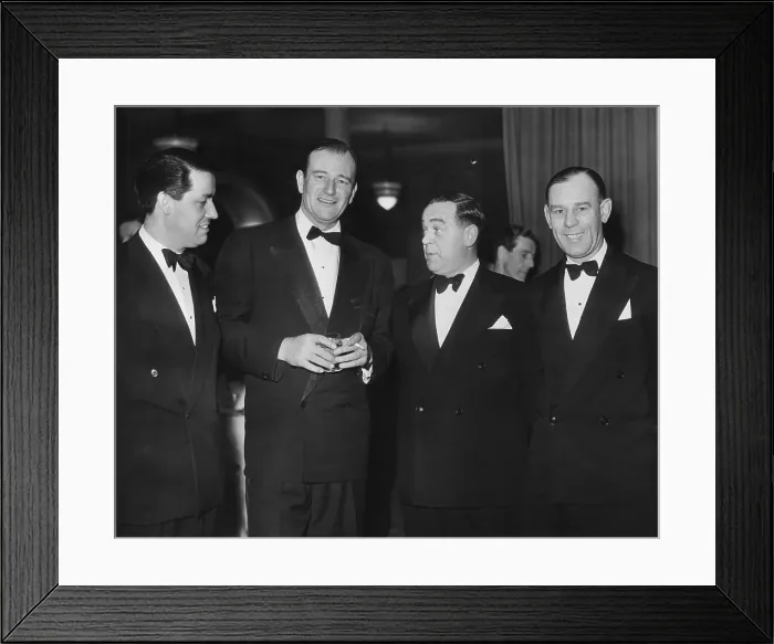 Framed Print : John Wayne At The UK Premiere Party For Rio Grande
