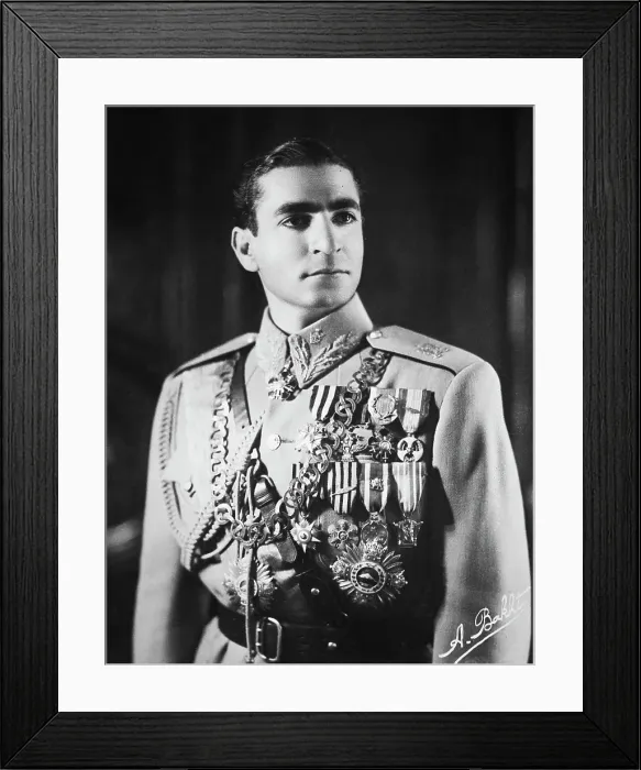 Framed Print : Shah Of Iran Framed Print : Shah Of Iran