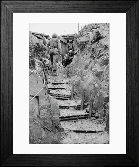 Framed Print : Korean War Framed Print : Korean War