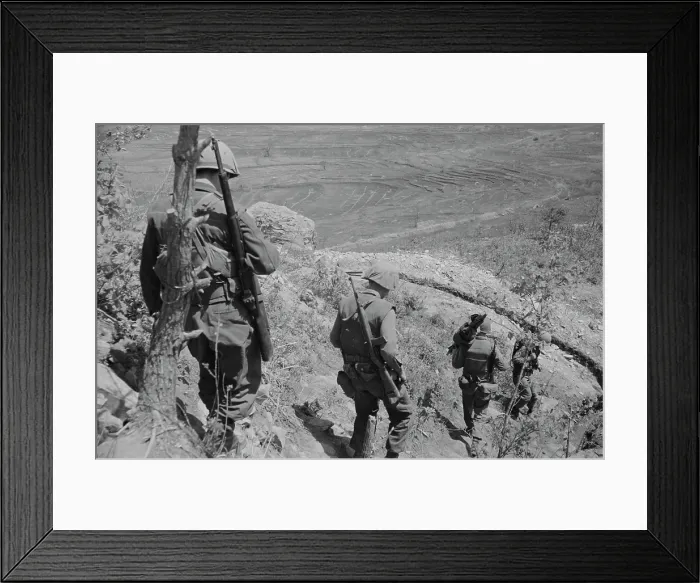 Framed Print : Korean War Framed Print : Korean War
