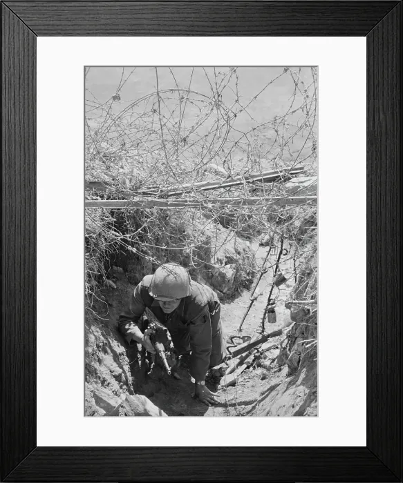 Framed Print : Korean War Framed Print : Korean War