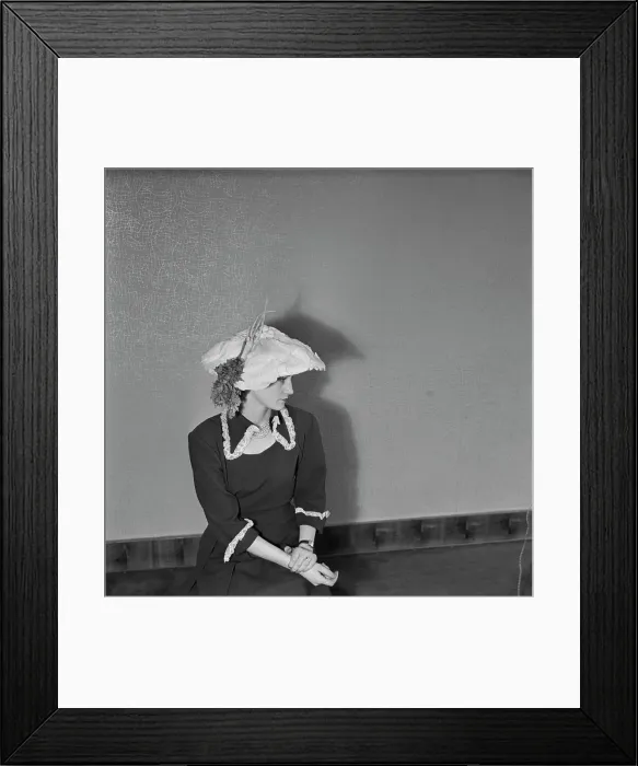 Framed Print : The Lady In The Vegetable Hat Framed Print : The Lady In The Vegetable Hat