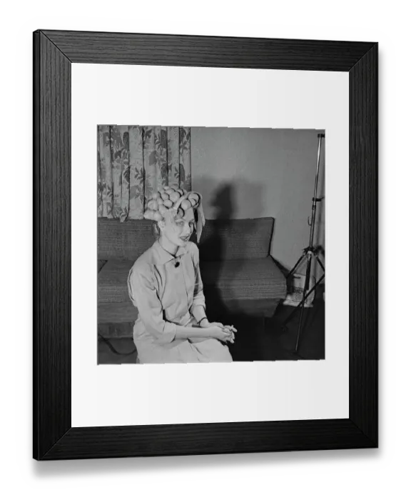 Framed Print : The Lady In The Vegetable Hat Framed Print : The Lady In The Vegetable Hat