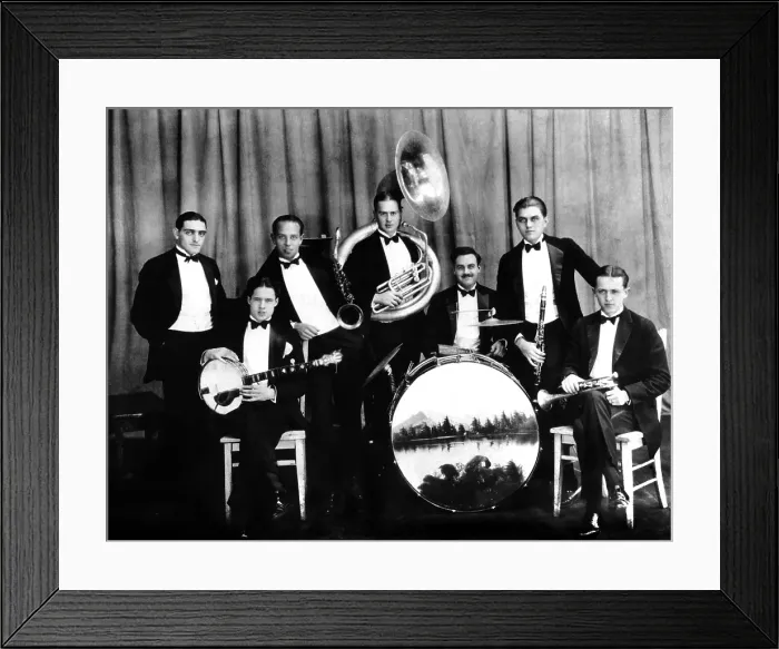 Framed Print : Bix Beiderbecke And The Wolverines Framed Print : Bix Beiderbecke And The Wolverines