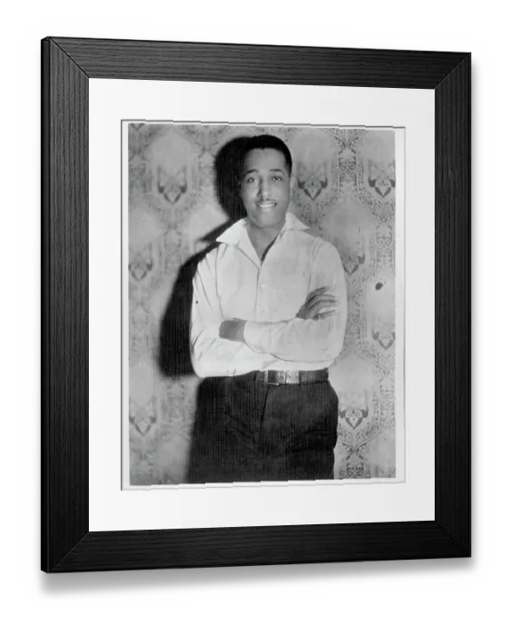 Framed Print : Duke Ellington Portrait Framed Print : Duke Ellington Portrait