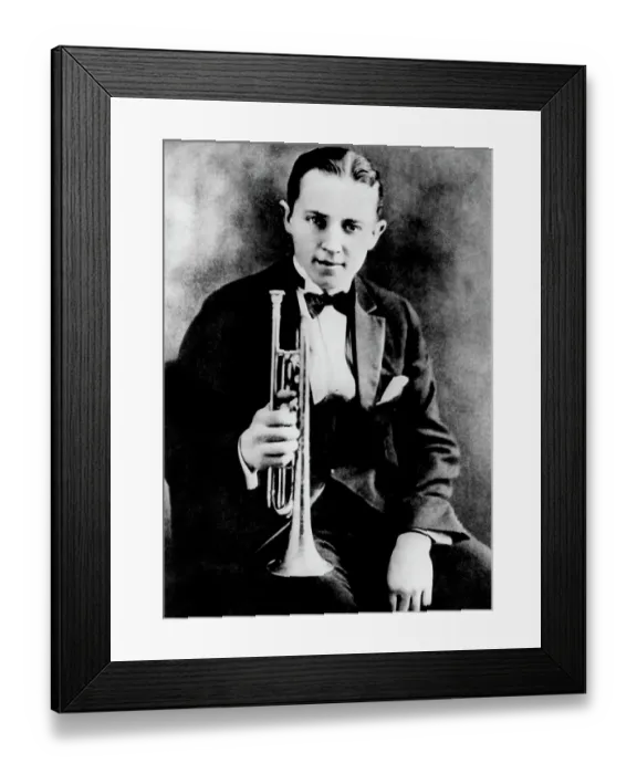 Framed Print : Bix Beiderbecke Portrait Session Framed Print : Bix Beiderbecke Portrait Session