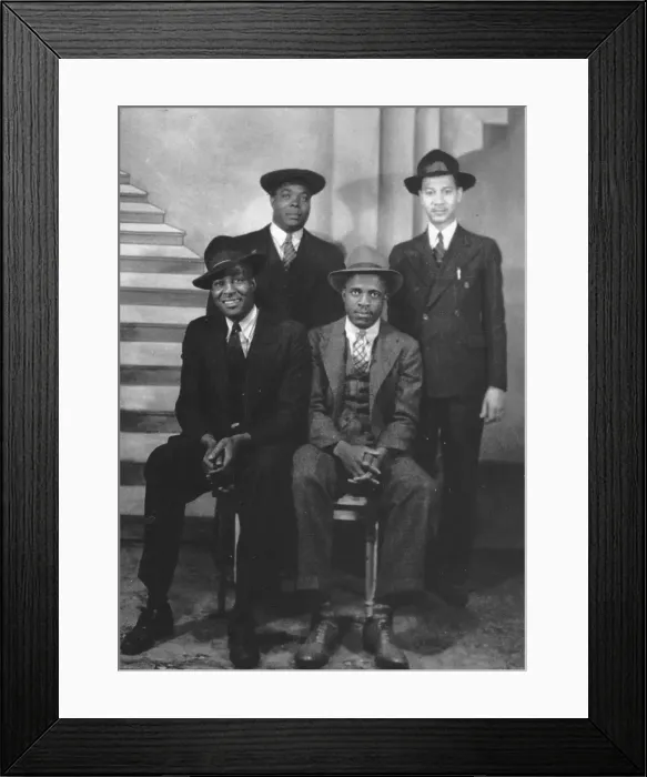 Framed Print : Big Bill Broonzy