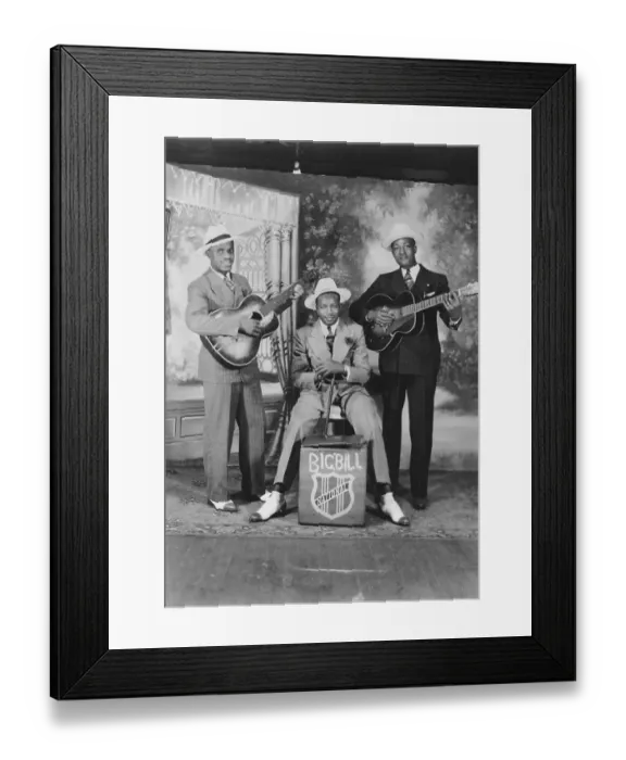 Framed Print : Big Bill Broonzy Framed Print : Big Bill Broonzy