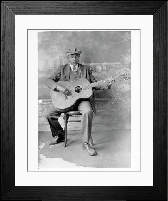 Framed Print : Blind Willie McTell Framed Print : Blind Willie McTell