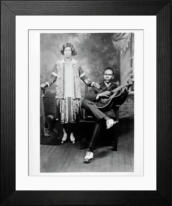 Framed Print : Memphis Minnie And Kansas Joe McCoy Framed Print : Memphis Minnie And Kansas Joe McCoy