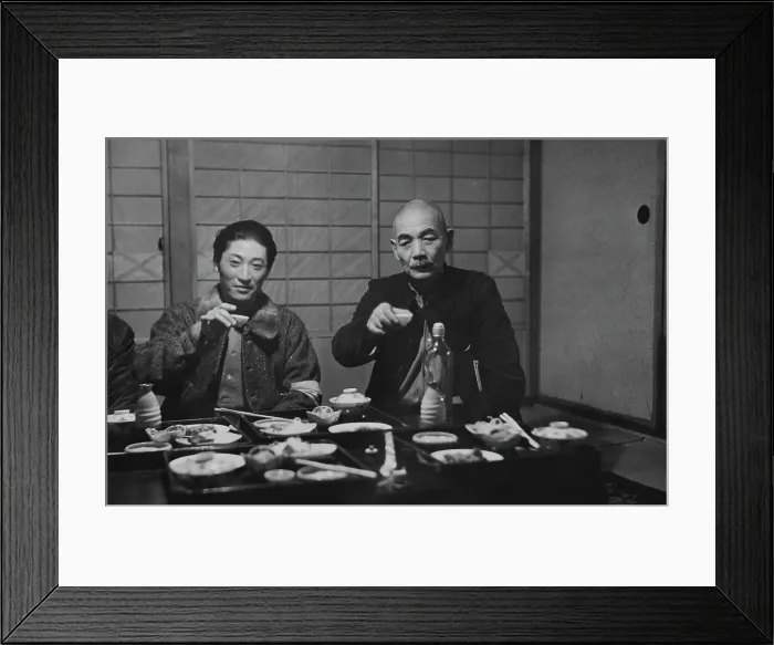 Framed Print : Dinner at Japanese Hotel
