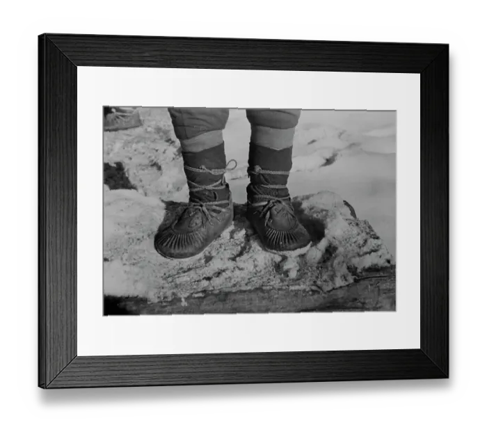 Framed Print : Traditional Manchurian Boots Framed Print : Traditional Manchurian Boots