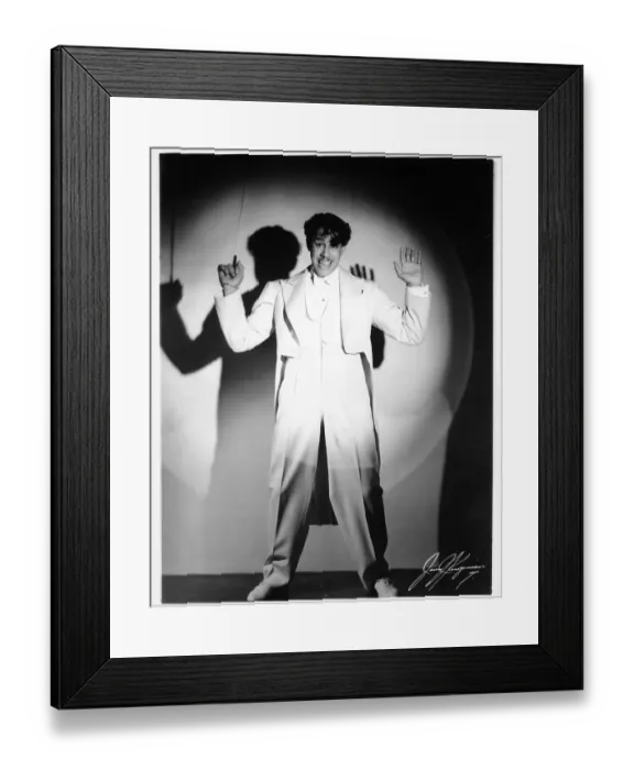 Framed Print : Cab Calloway Portrait Session Framed Print : Cab Calloway Portrait Session