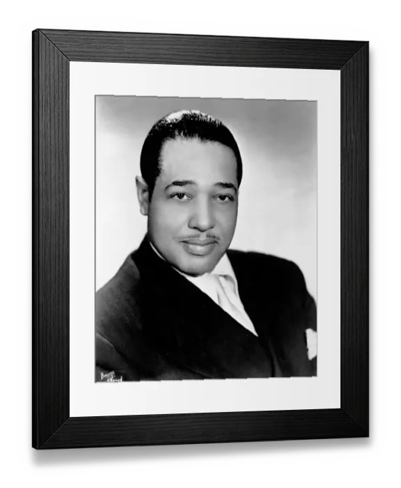 Framed Print : Duke Ellington Portrait