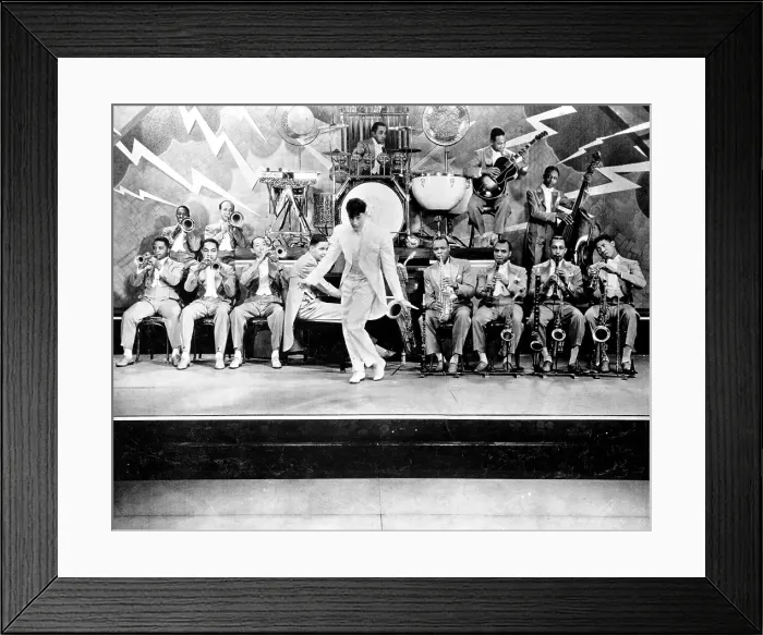 Framed Print : Cab Calloway And His Orchestra Framed Print : Cab Calloway And His Orchestra