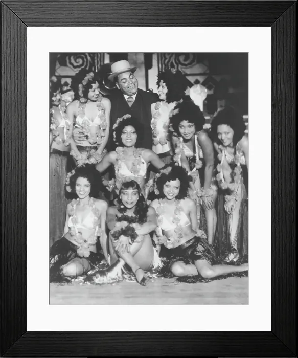 Framed Print : Fats Waller And The Cotton Club Cuties Framed Print : Fats Waller And The Cotton Club Cuties