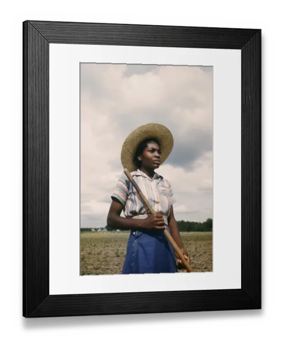 Framed Print : Recreation Of Life On A Pre Civil War Plantation Framed Print : Recreation Of Life On A Pre Civil War Plantation