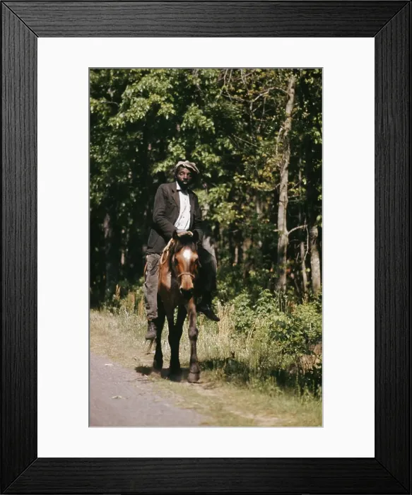 Framed Print : Recreation Of Life On A Pre Civil War Plantation Framed Print : Recreation Of Life On A Pre Civil War Plantation