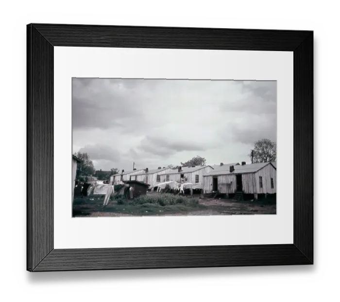 Framed Print : Recreation Of Life On A Pre Civil War Plantation Framed Print : Recreation Of Life On A Pre Civil War Plantation