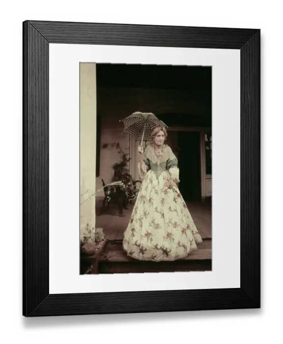 Framed Print : Recreation Of Life On A Pre Civil War Plantation Framed Print : Recreation Of Life On A Pre Civil War Plantation