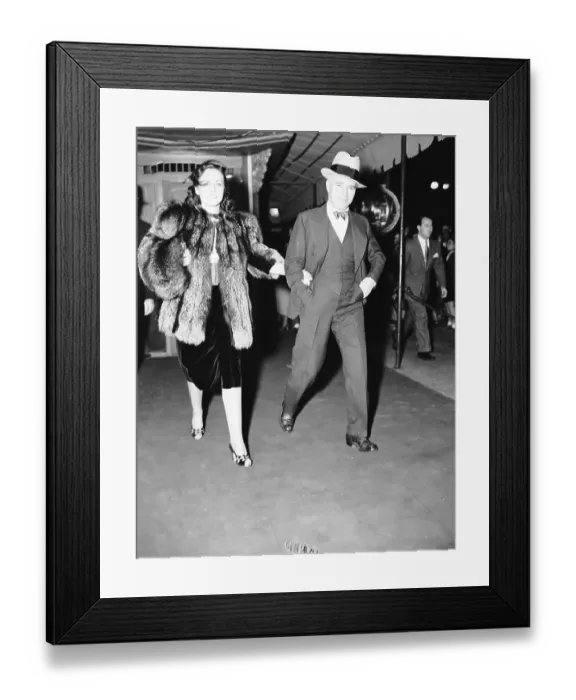 Framed Print : Chaplin And Goddard Framed Print : Chaplin And Goddard