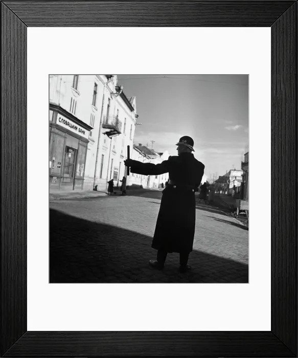 Framed Print : Khust Policeman Framed Print : Khust Policeman