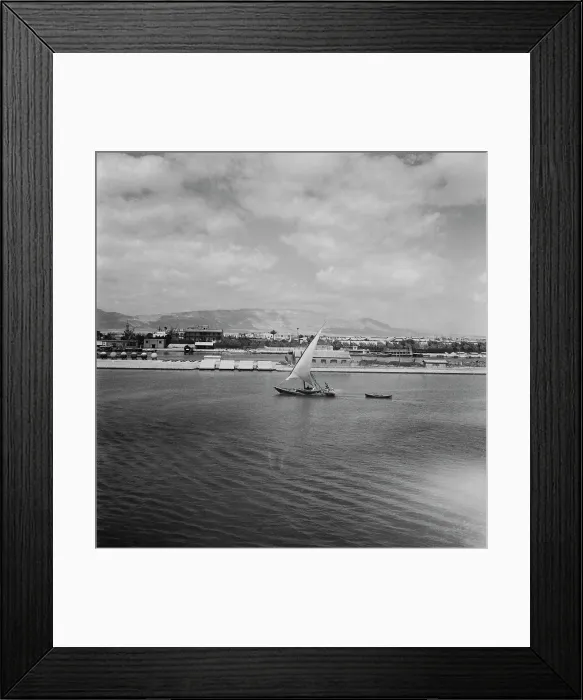 Framed Print : Suez Shoreline Framed Print : Suez Shoreline