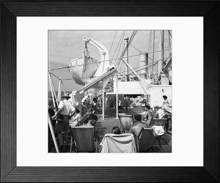 Framed Print : Life On Board Framed Print : Life On Board