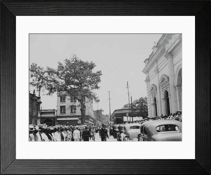 Framed Print : Congress In Caracas Framed Print : Congress In Caracas