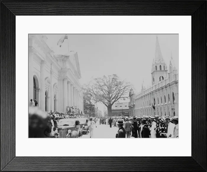 Framed Print : Congress In Caracas Framed Print : Congress In Caracas