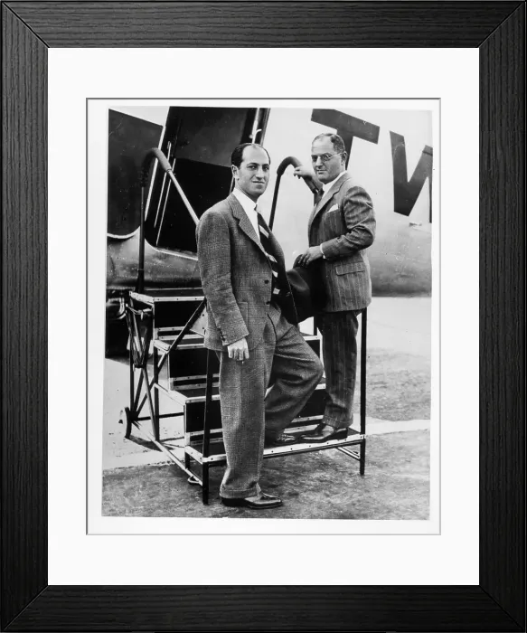 Framed Print : George & Ira Gershwin Leave For Hollywood Framed Print : George & Ira Gershwin Leave For Hollywood