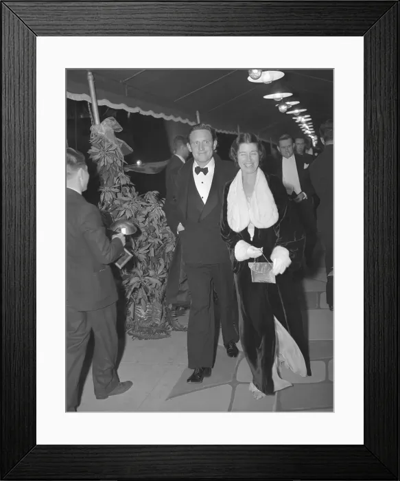 Framed Print : Spencer Tracy And Wife Louise Framed Print : Spencer Tracy And Wife Louise