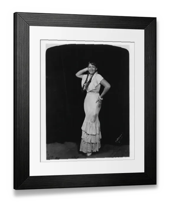 Framed Print : Victoria Spivey Portrait Framed Print : Victoria Spivey Portrait