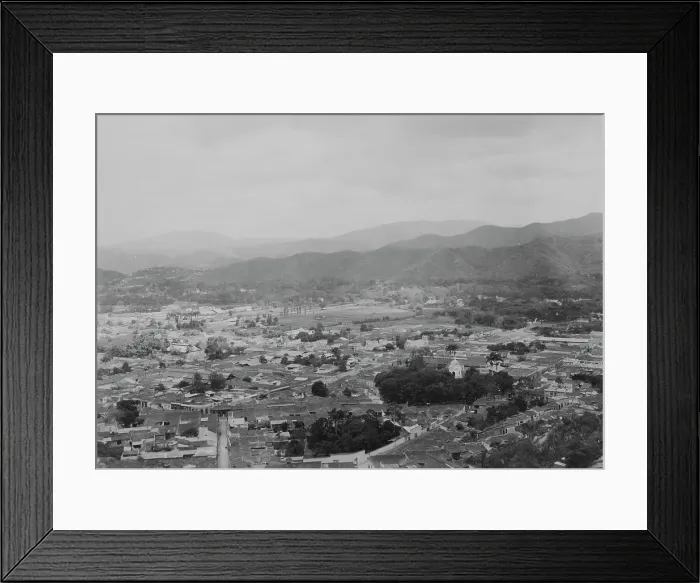 Framed Print : Caracas. A view over the rooftops of Caracas, capital of Venezuela, circa 1937 Framed Print : Caracas. A view over the rooftops of Caracas, capital of Venezuela, circa 1937