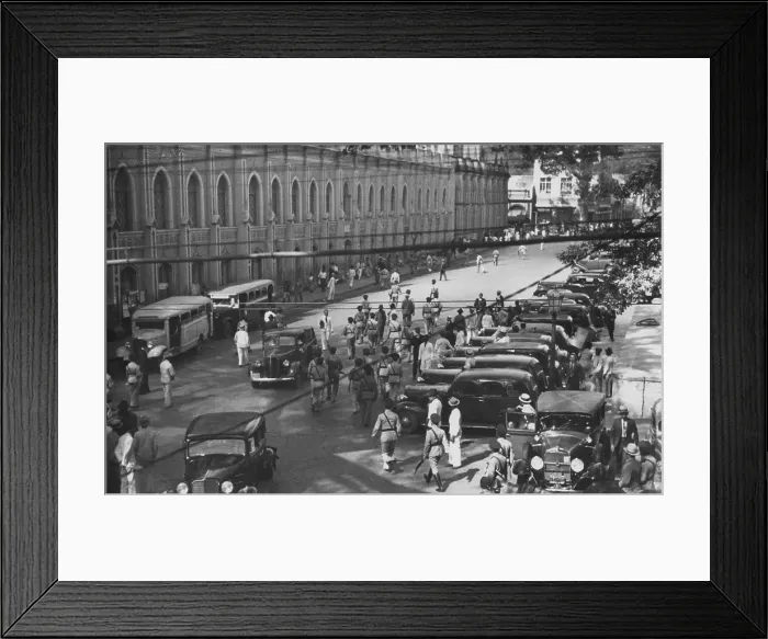 Framed Print : Student Unrest In Caracas Framed Print : Student Unrest In Caracas