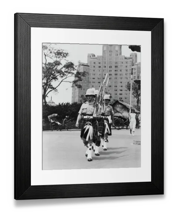 Framed Print : British Withdrawal From China Framed Print : British Withdrawal From China