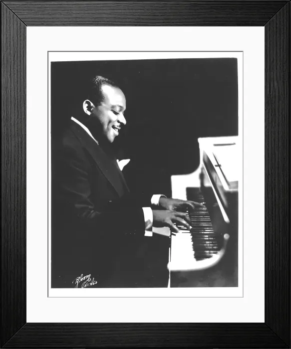 Framed Print : Count Basie Portrait Session Framed Print : Count Basie Portrait Session