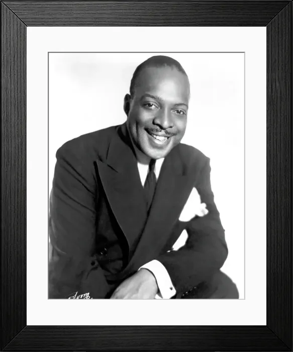 Framed Print : Count Basie Portrait Session Framed Print : Count Basie Portrait Session