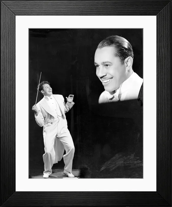 Framed Print : Cab Calloway Portrait Session Framed Print : Cab Calloway Portrait Session