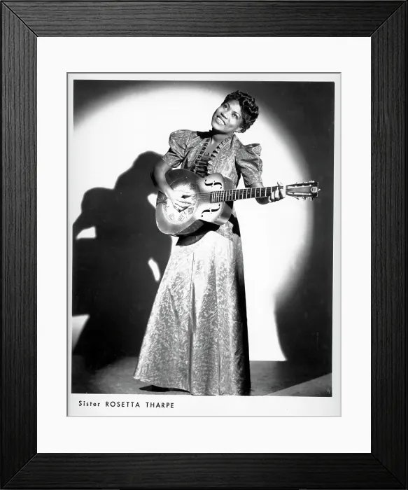 Framed Print : Sister Rosetta Tharpe Framed Print : Sister Rosetta Tharpe