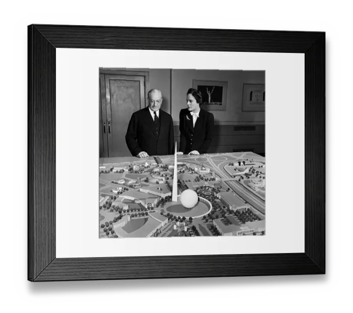 Framed Print : The 1939 New York World's Fair