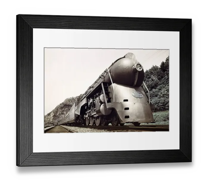 Framed Print : The 20th Century Limited