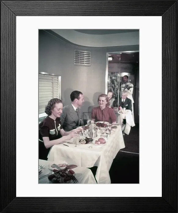 Framed Print : The 20th Century Limited Framed Print : The 20th Century Limited